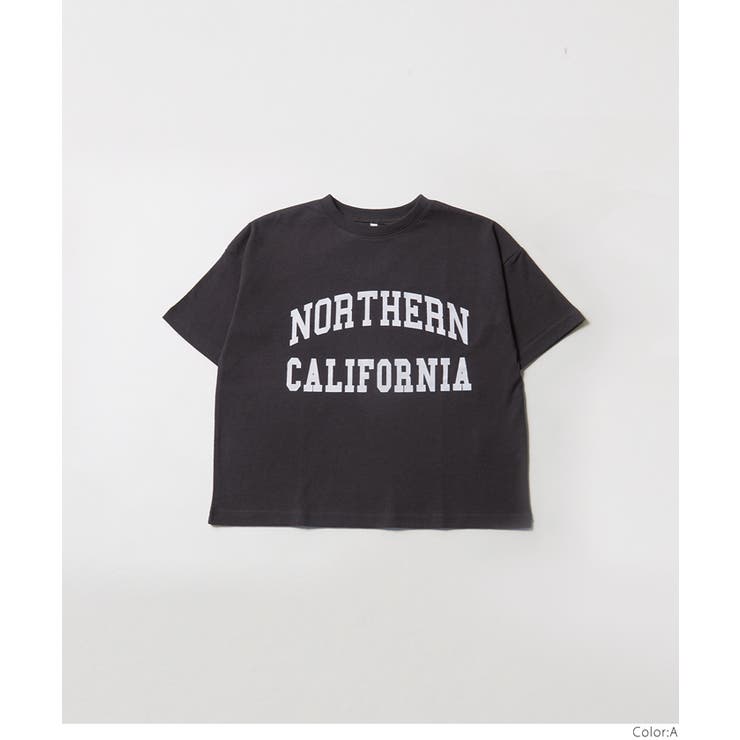 ［A］ | キッズ 親子お揃いビッグシルエットプリントTシャツ | coca