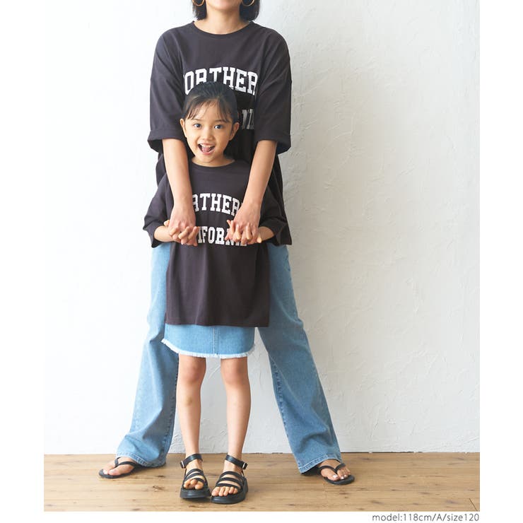 キッズ 親子お揃いビッグシルエットプリントTシャツ | coca | 詳細画像5