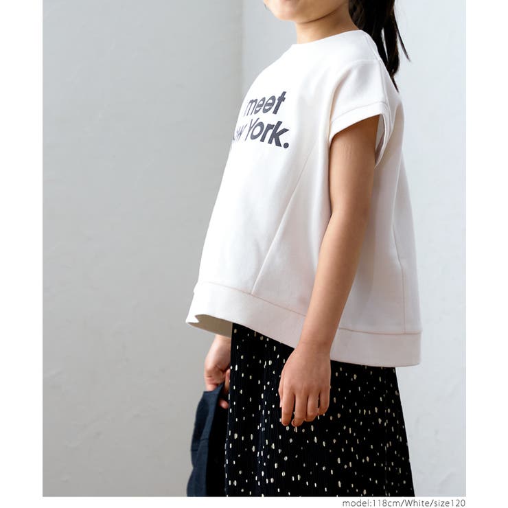 キッズ 親子お揃い裏毛ボックスロゴトップス | coca | 詳細画像3 