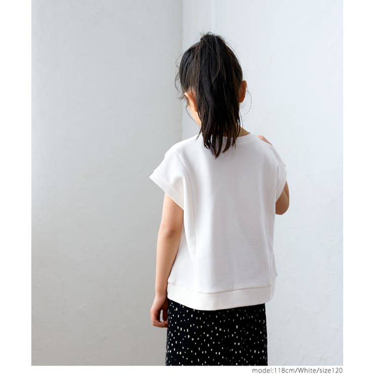 キッズ 親子お揃い裏毛ボックスロゴトップス | coca | 詳細画像6 