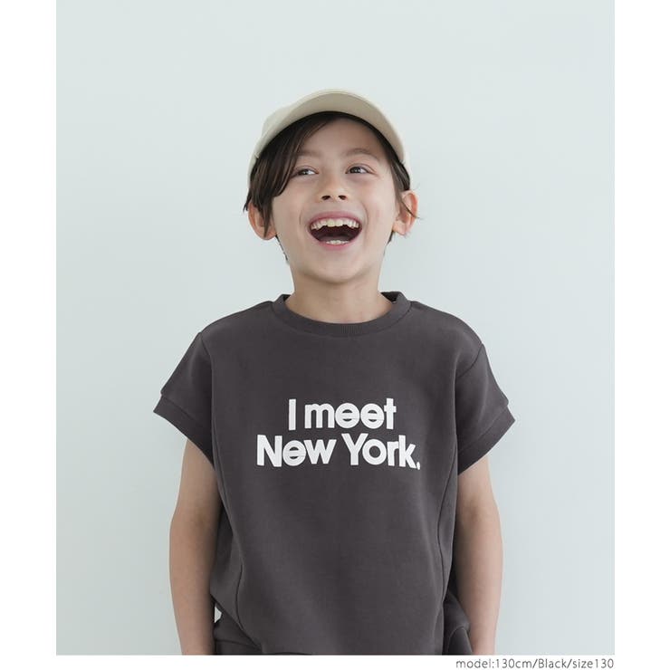 キッズ 親子お揃い裏毛ボックスロゴトップス | coca | 詳細画像7 