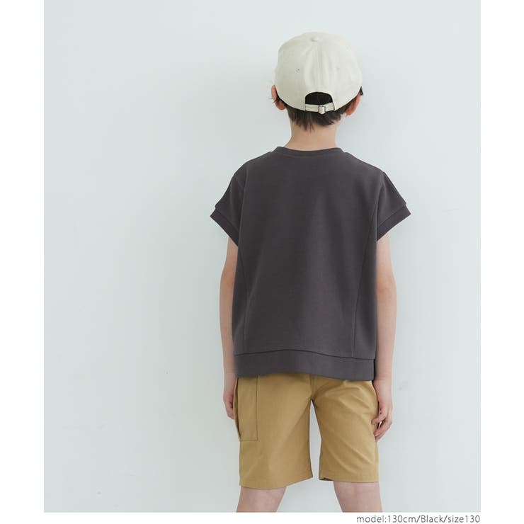 キッズ 親子お揃い裏毛ボックスロゴトップス | coca | 詳細画像9 