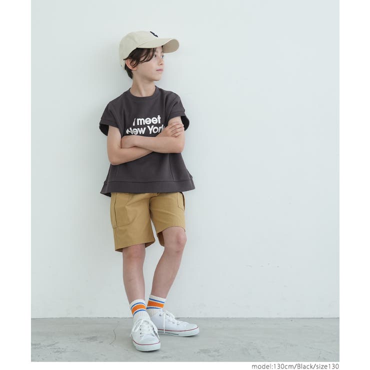 キッズ 親子お揃い裏毛ボックスロゴトップス | coca | 詳細画像10 