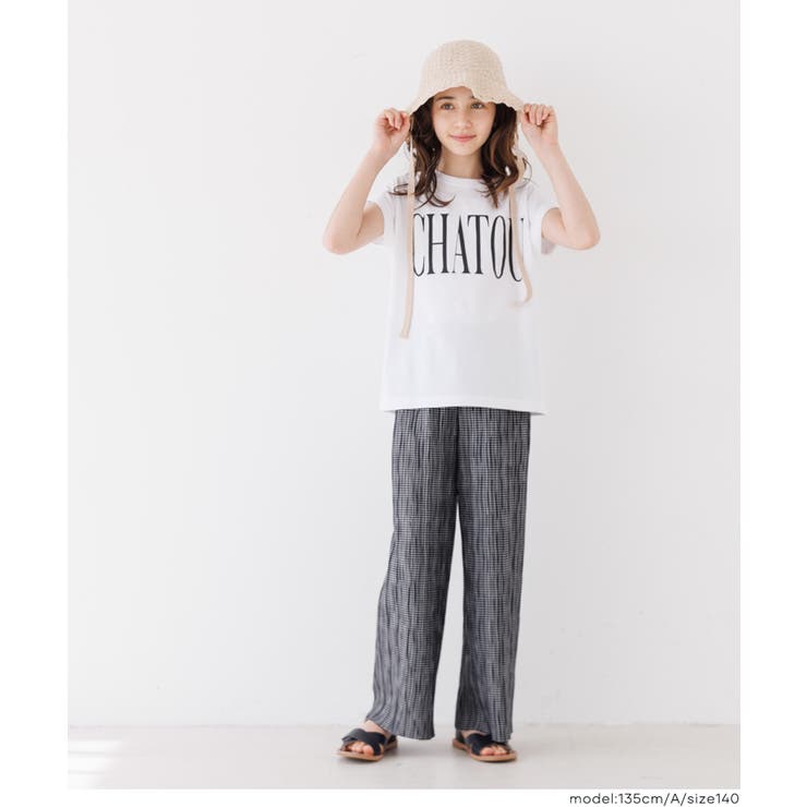 〈26ss新色登場〉親子お揃いウェーブプリーツパンツ | coca | 詳細画像2 