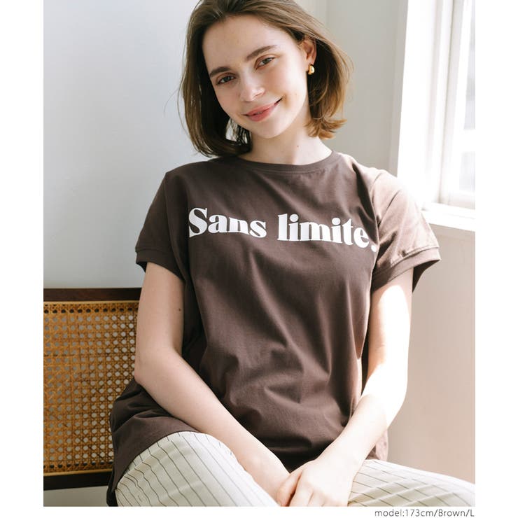 ［Brown］ | フレンチスリーブアソートTシャツ レディース | coca