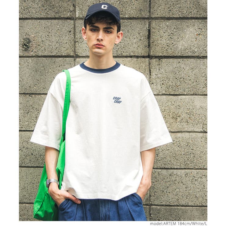 胸刺繍リンガーTシャツ[品番：PA000014371]｜coca（コカ）の