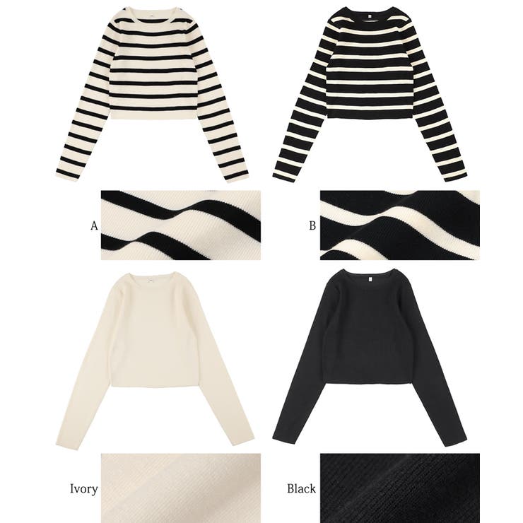 【美品】Patou ロゴ クロップド ニット トップス PATOU クロップドプルオーバーXS