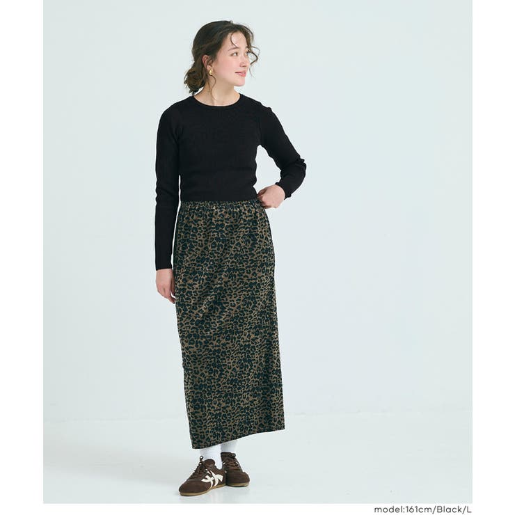 スタイルアップを叶えるクロップド丈ニットトップス | coca | 詳細画像10 