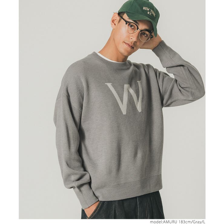 イニシャルロゴニットトレーナー[品番：PA000014807]｜coca（コカ）の