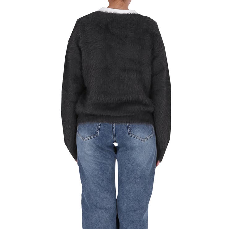 ふんわりシャギーニットカーディガン レディース | coca | 詳細画像8 