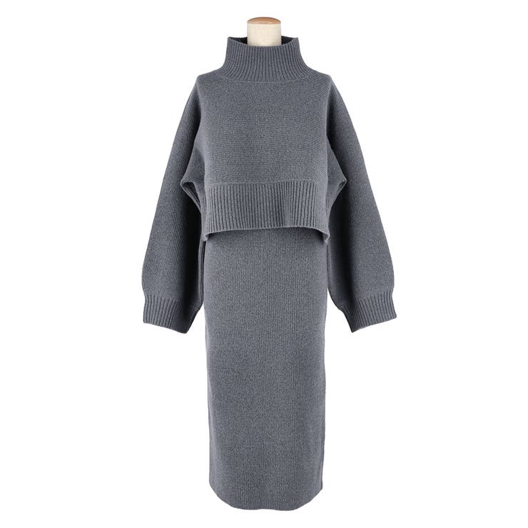 ニットセットアップワンピース | coca | 詳細画像3 