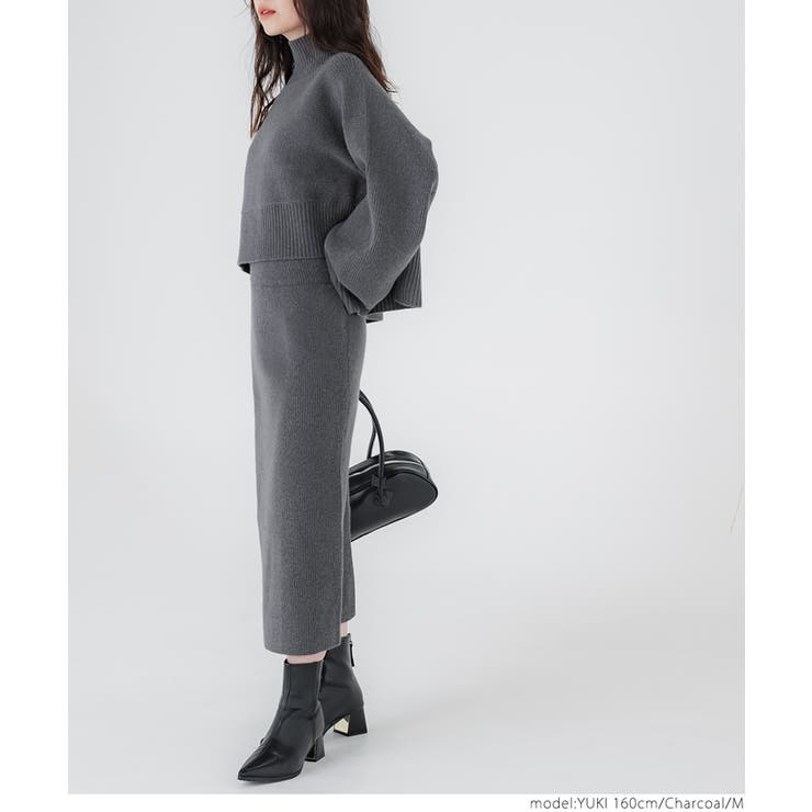 コカ coca 2点セット ベアセットアップ （Black） -ファッション