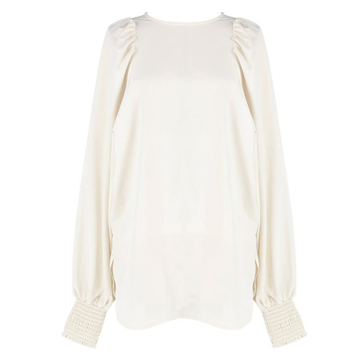 【WEB限定】水陸両用ラッシュガードボリューム袖ブラウス | coca | 詳細画像2 