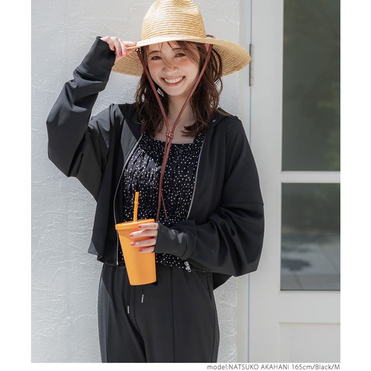 ［Black］ | 【WEB限定】水陸両用ラッシュガードパーカー | coca