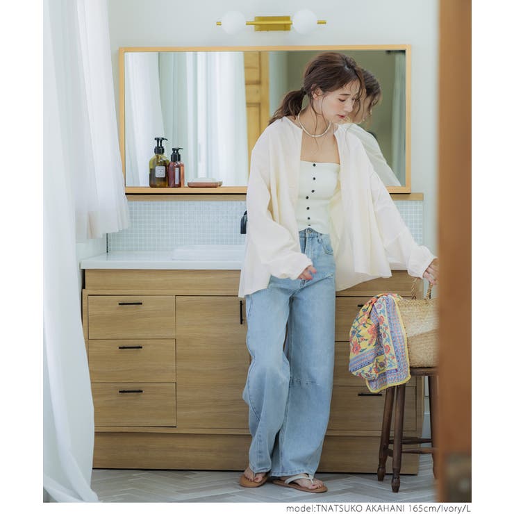 【WEB限定】水陸両用ラッシュガードペプラムブルゾン | coca | 詳細画像6 