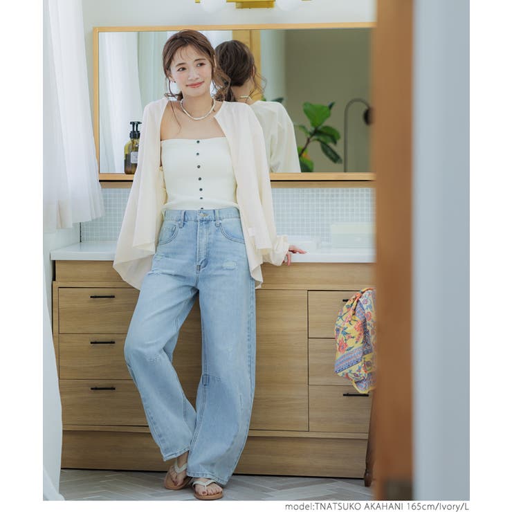 【WEB限定】水陸両用ラッシュガードペプラムブルゾン | coca | 詳細画像9 