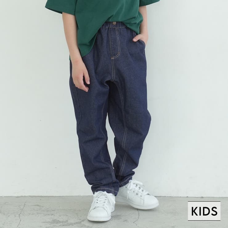 キッズ デニムシェフパンツ[品番：PA000015761]｜coca（コカ）｜キッズ