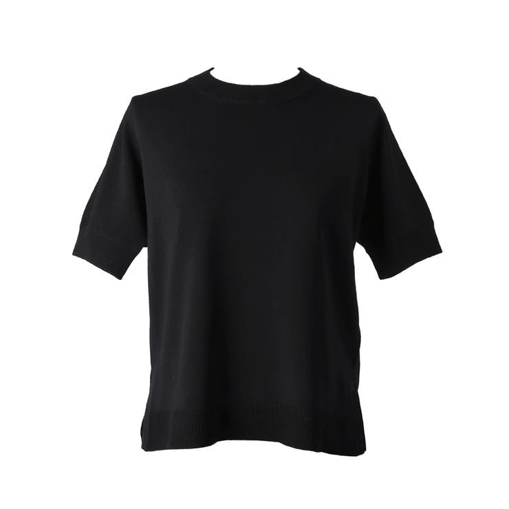 ［Black］ | 〈26ss新色登場〉薄手ニットでキレイめにもカジュアルにも◎ サマーニットトップ… | coca