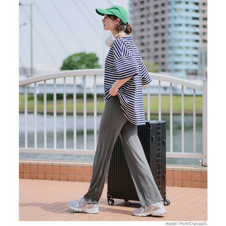 とろみトラベラーレギンスパンツ レディース[品番：PA000015993