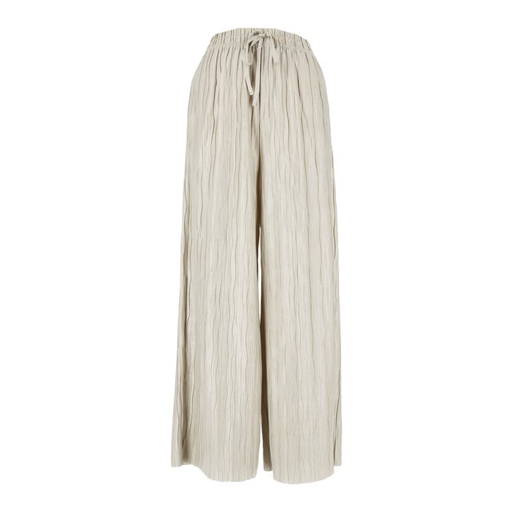 シャイニーウェーブプリーツパンツ レディース | coca | 詳細画像2 