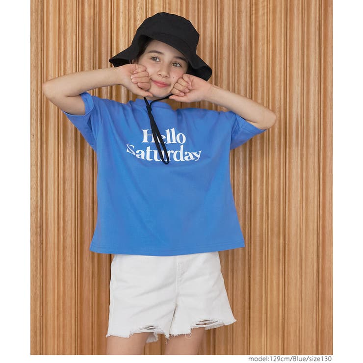 キッズ ガールズ ロゴプリントTシャツ[品番：PA000016102]｜coca