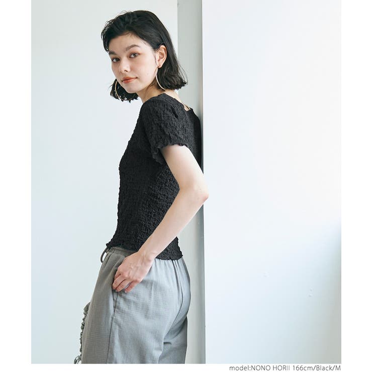ぽっこBackSatinN/SP/O茶色トップス セール】タトゥーシアートップス（Tシャツ/カットソー）｜Chico
