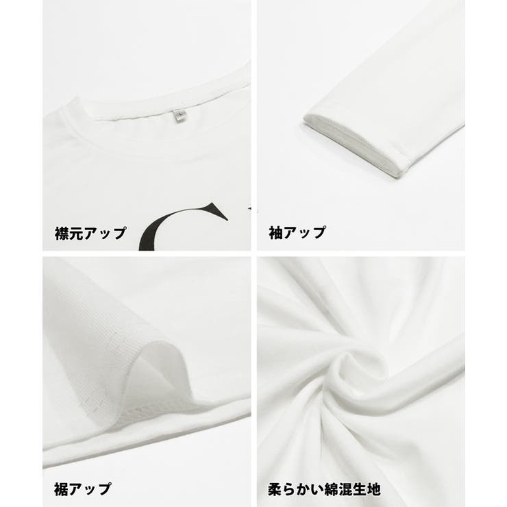 パフスリーブロゴTシャツ レディース | coca | 詳細画像14 
