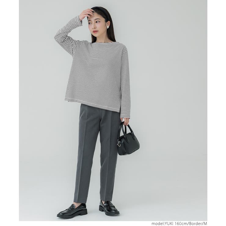 レギュラーオンス コットンサイドスリットレイヤードTシャツ | coca | 詳細画像19 