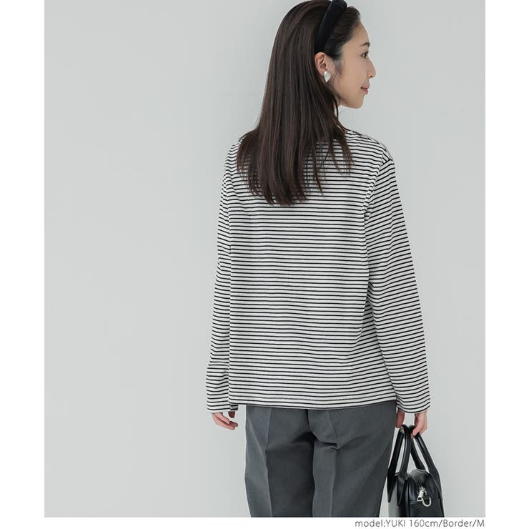 レギュラーオンス コットンサイドスリットレイヤードTシャツ | coca | 詳細画像20 