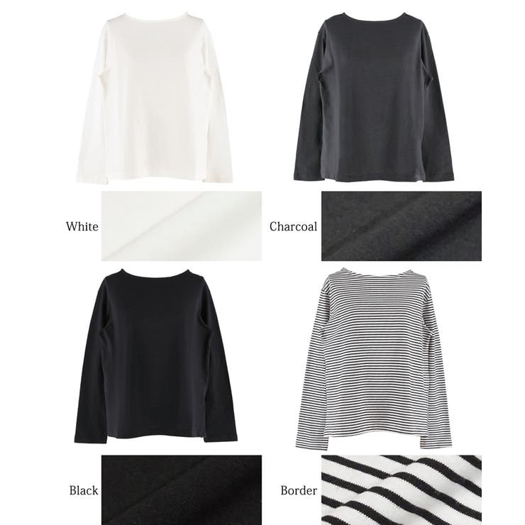 レギュラーオンス コットンサイドスリットレイヤードTシャツ | coca | 詳細画像24 