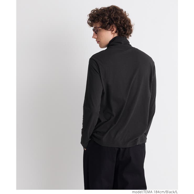 タートルネックロンT メンズ | coca | 詳細画像11 