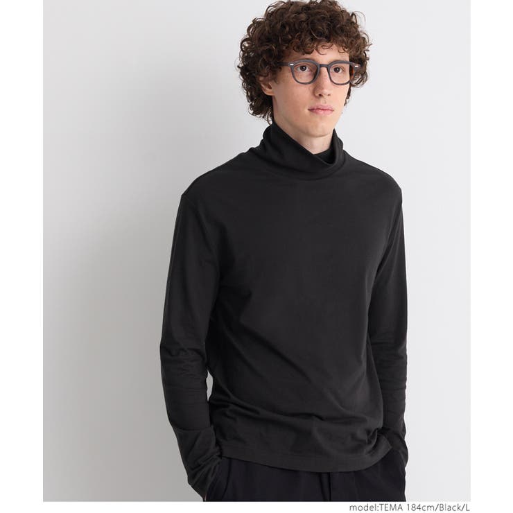 タートルネックロンT メンズ | coca | 詳細画像13 