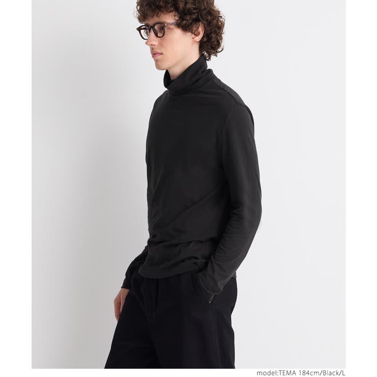 タートルネックロンT メンズ | coca | 詳細画像14 