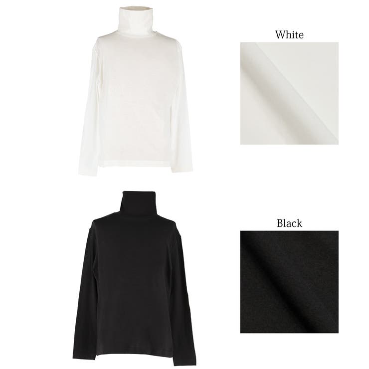 タートルネックロンT メンズ | coca | 詳細画像17 