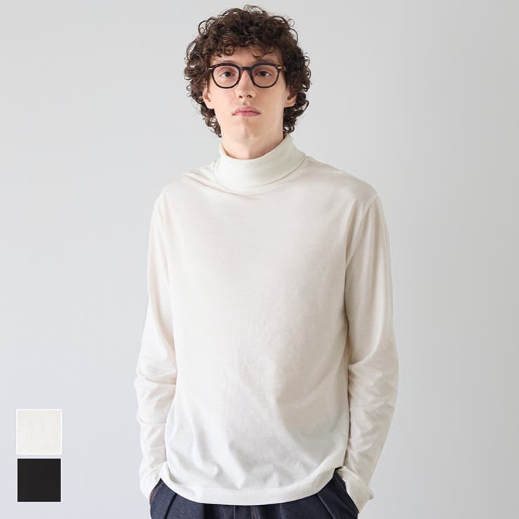 タートルネックロンT メンズ | coca | 詳細画像1 