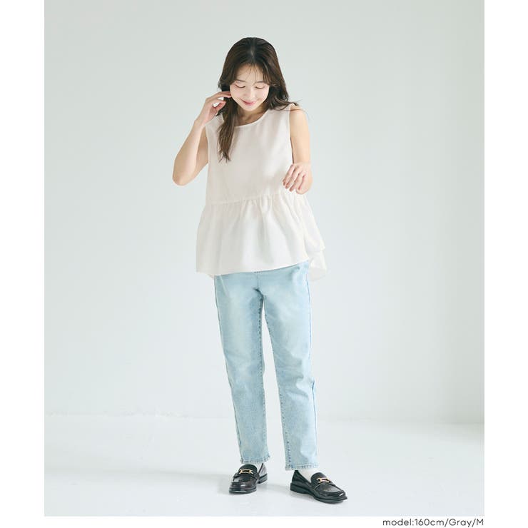 25AW 新色ネイビーが登場！2点セットハイネックニットトップス | coca | 詳細画像21 