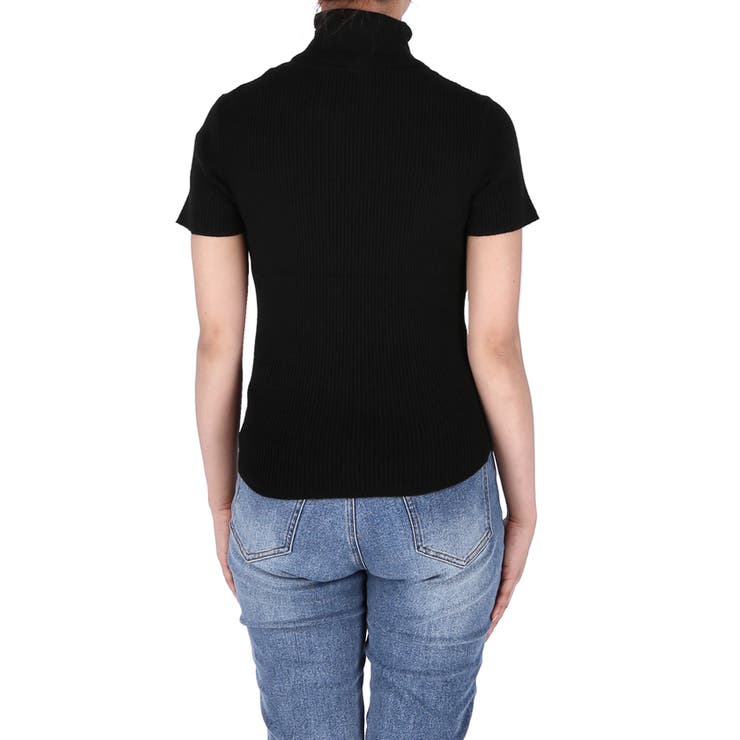 タートルネックショートスリーブニット | coca | 詳細画像6 