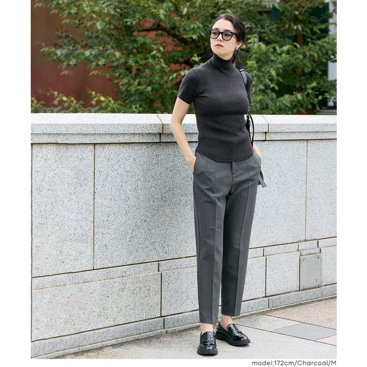 タートルネックショートスリーブニット | coca | 詳細画像7 