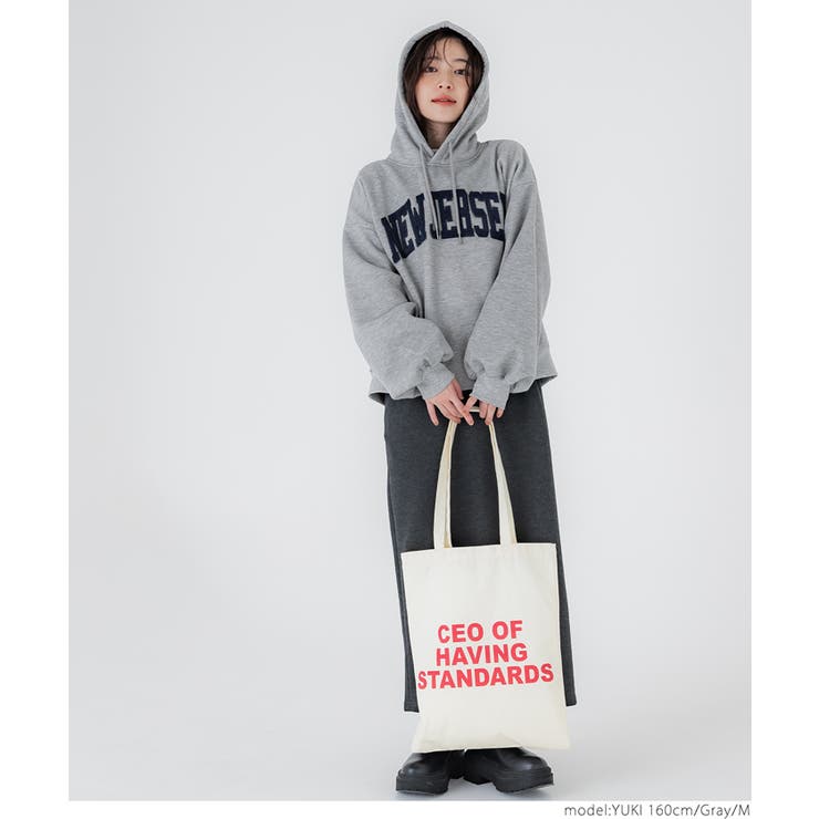 24年製✨完売 INGEBORG ロゴ入りフーディカットソーチュニック