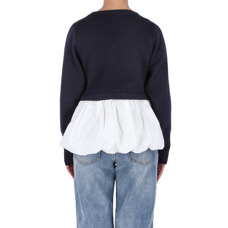 ドッキングニットトップス レディース[品番：PA000016629]｜coca（コカ