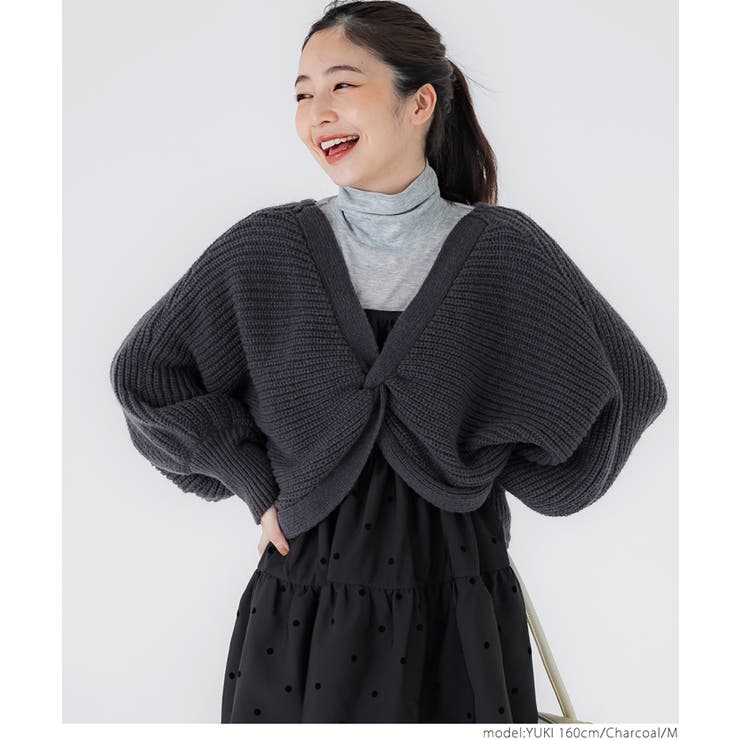 2wayニットボレロ[品番：PA000016540]｜coca（コカ）のレディースファッション通販｜SHOPLIST（ショップリスト）