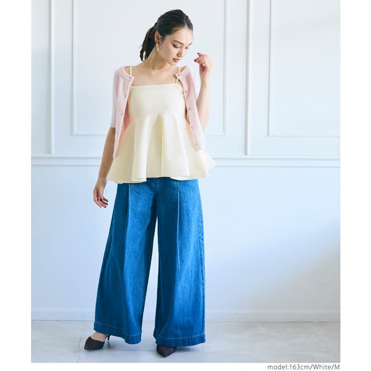 【新色追加！】スポンディッシュニットキャミソール | coca | 詳細画像19 