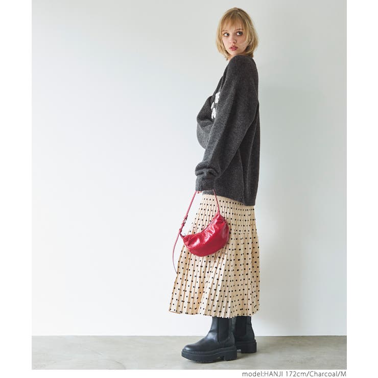 モヘヤ風サガラ刺繍ロゴニットトップス メンズ レディース | coca | 詳細画像11 