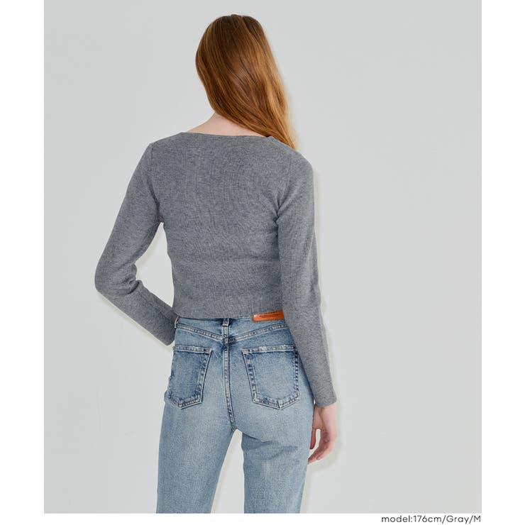 フロントスリットニットトップス | coca | 詳細画像14 