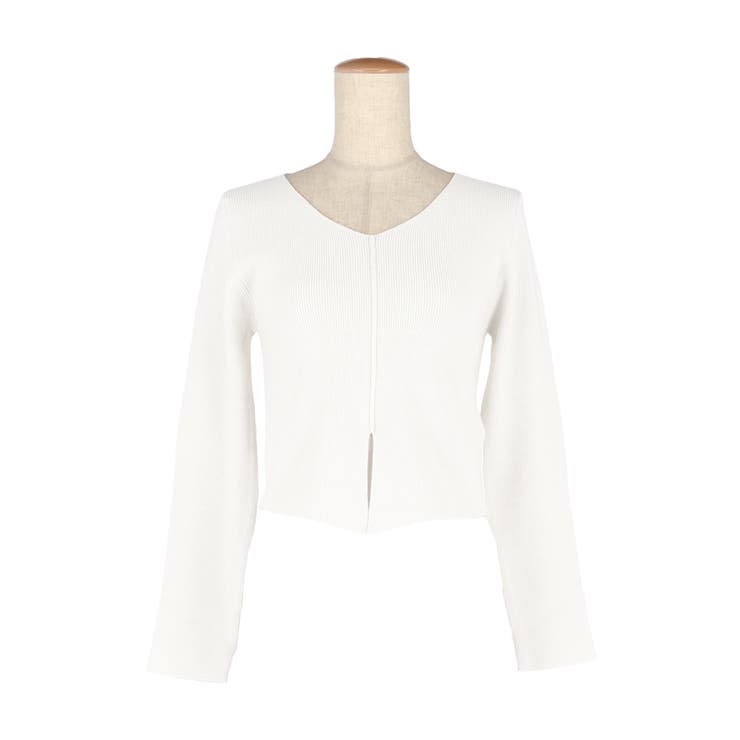 フロントスリットニットトップス | coca | 詳細画像2 