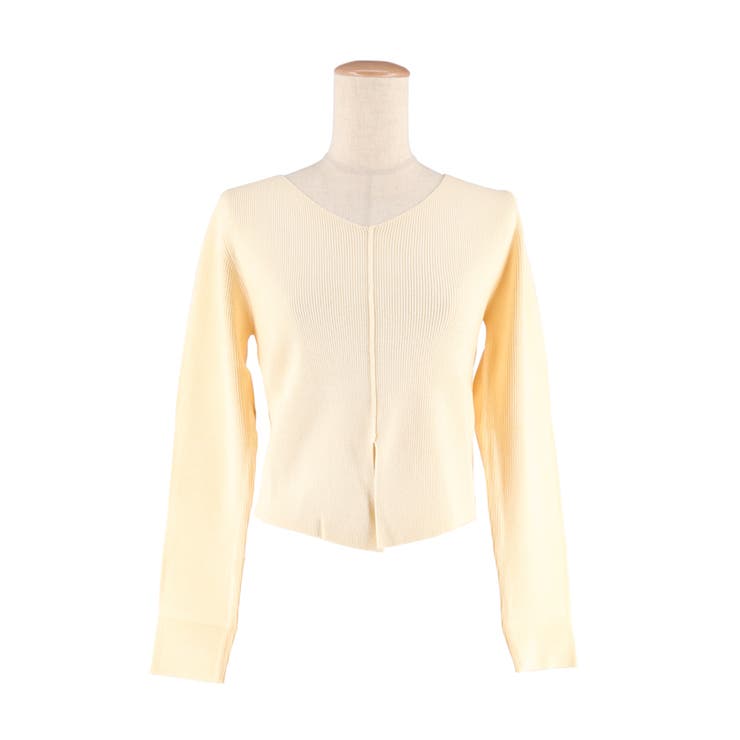 フロントスリットニットトップス | coca | 詳細画像3 