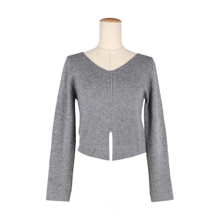 フロントスリットニットトップス | coca | 詳細画像4 