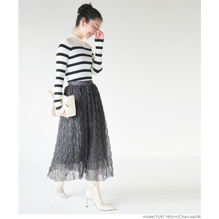 ウェーブチュールスカート レディース | coca | 詳細画像13 