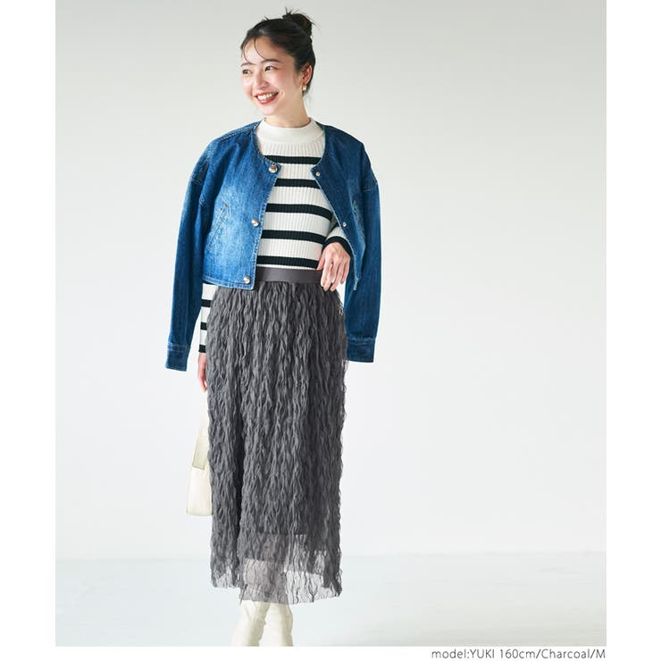 ウェーブチュールスカート レディース | coca | 詳細画像15 