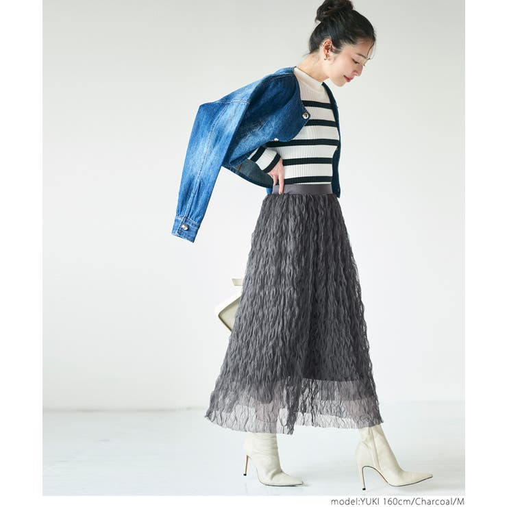 ウェーブチュールスカート レディース | coca | 詳細画像16 